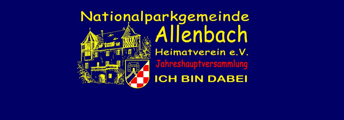 Jahreshauptversammlung Heimatverein e.V. 2018