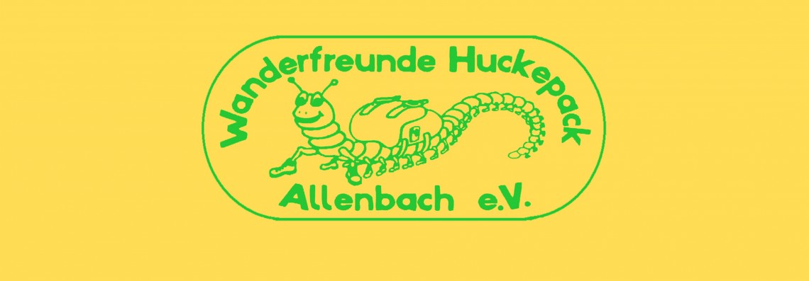 Einladung zur Jahreshauptversammlung der Wanderfreunde Huckepack Allenbach mit Neuwahlen